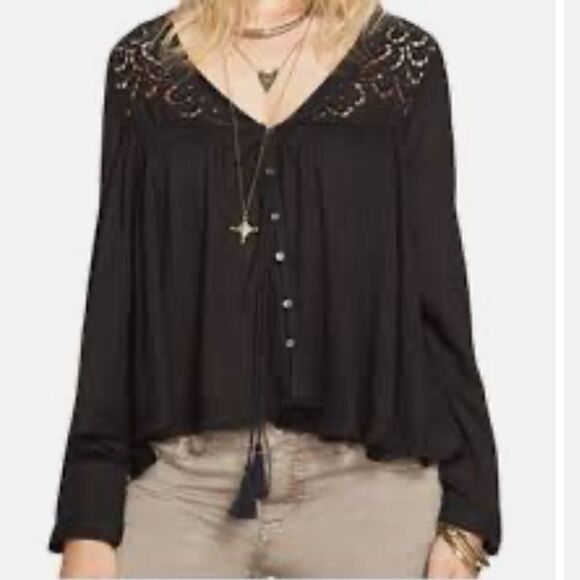 Free People button down blouse   - Picture 1 of 7